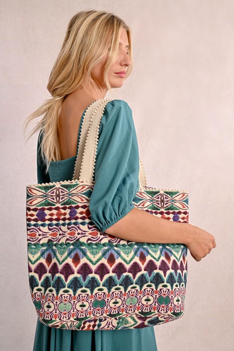 Molly Bracken Cabas Imprimé Ethnique