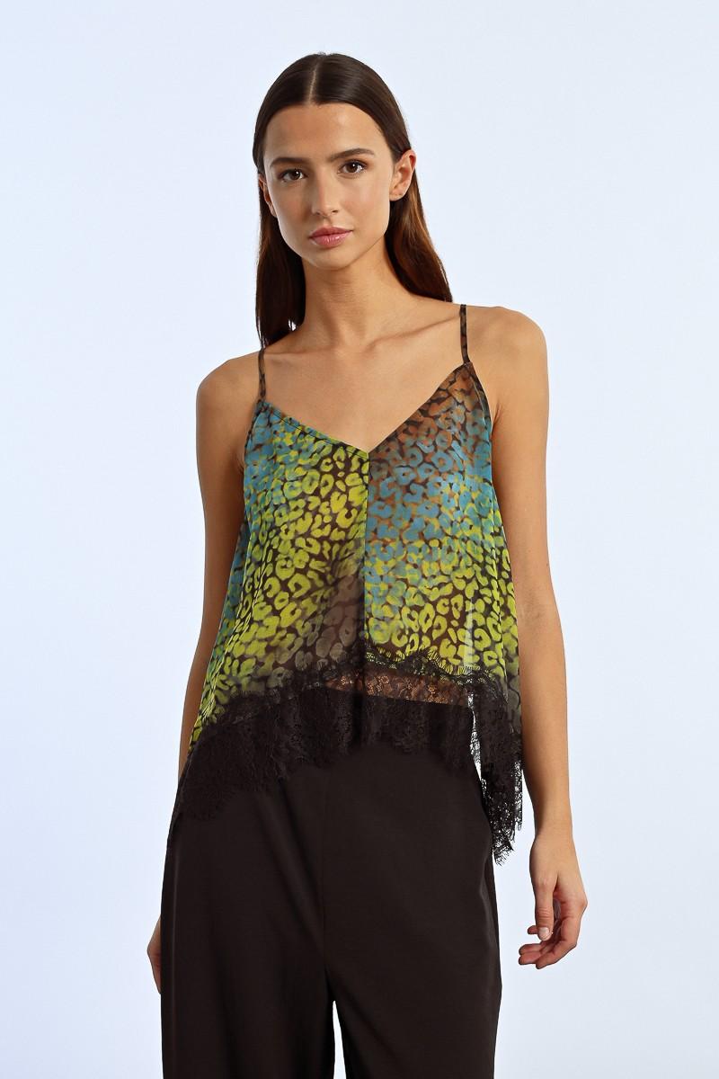 Molly Bracken Caraco Brodé De Dentelle