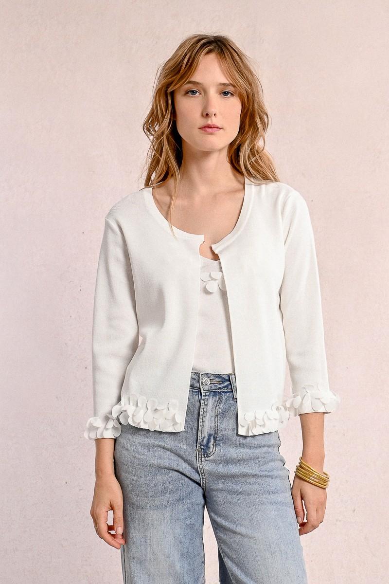 Molly Bracken Cardigan Ouvert Et Fantaisie