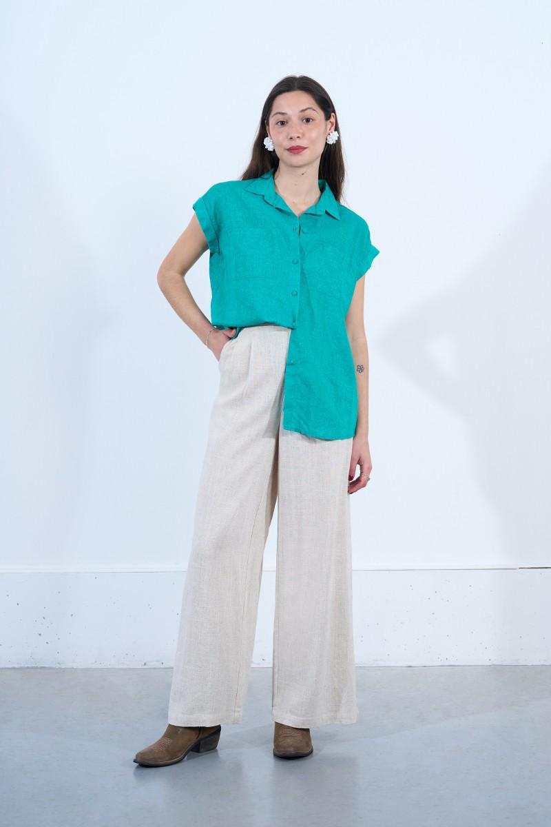 Molly Bracken Chemise à Manches Courtes