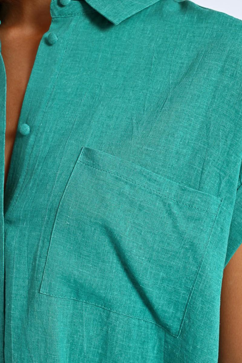 Molly Bracken Chemise à Manches Courtes