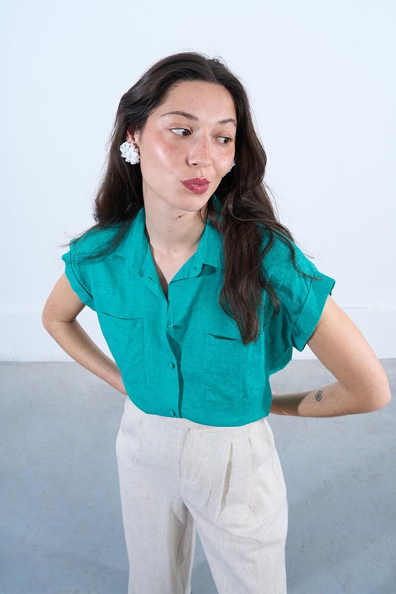 molly bracken Chemise à manches courtes