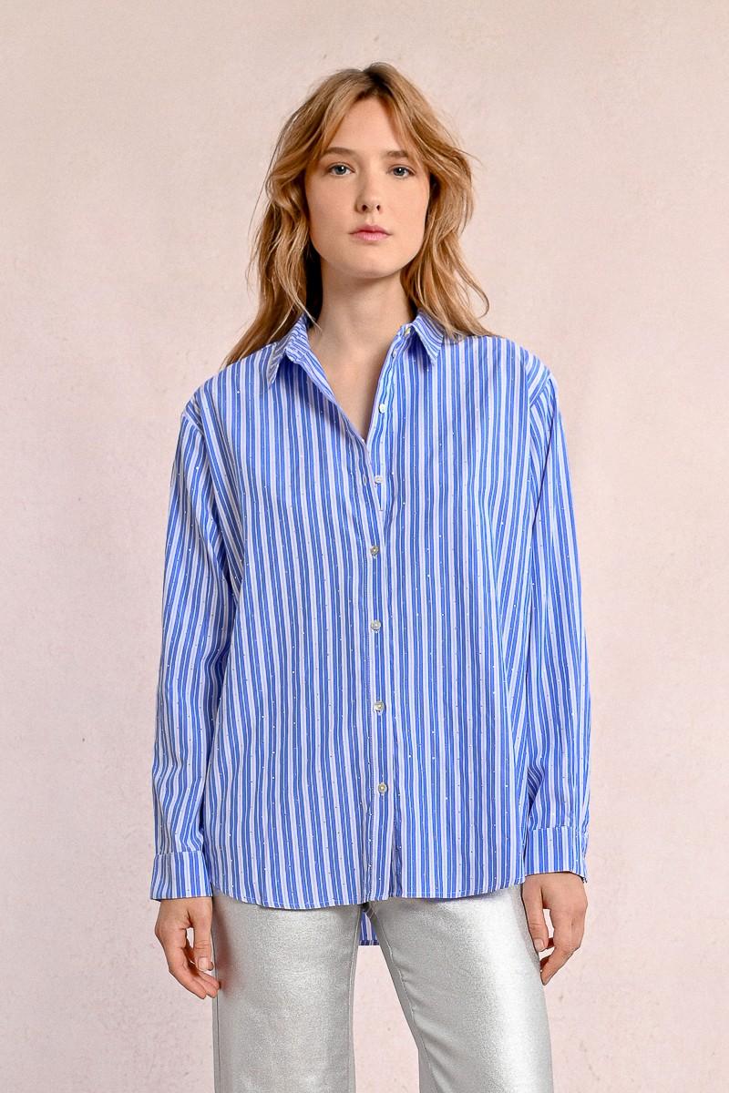 Molly Bracken Chemise Oversize à Rayures