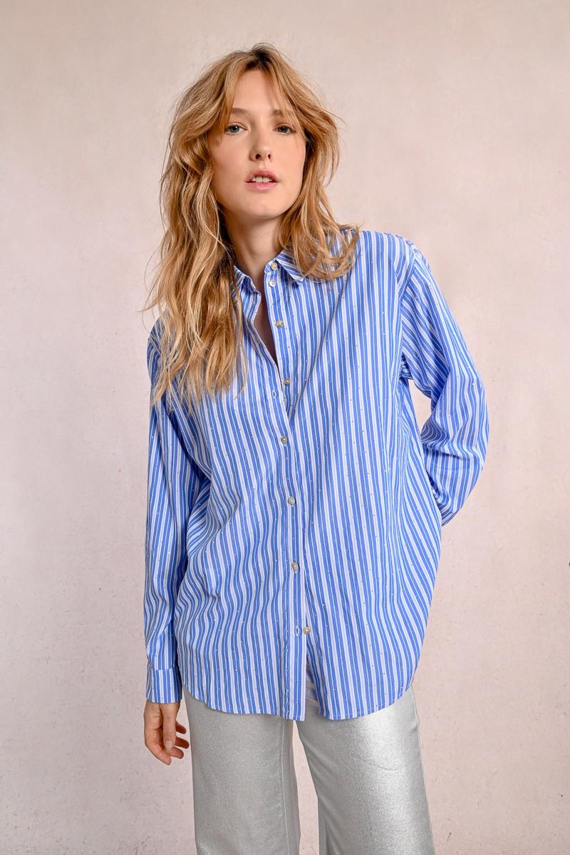 Molly Bracken Chemise Oversize à Rayures