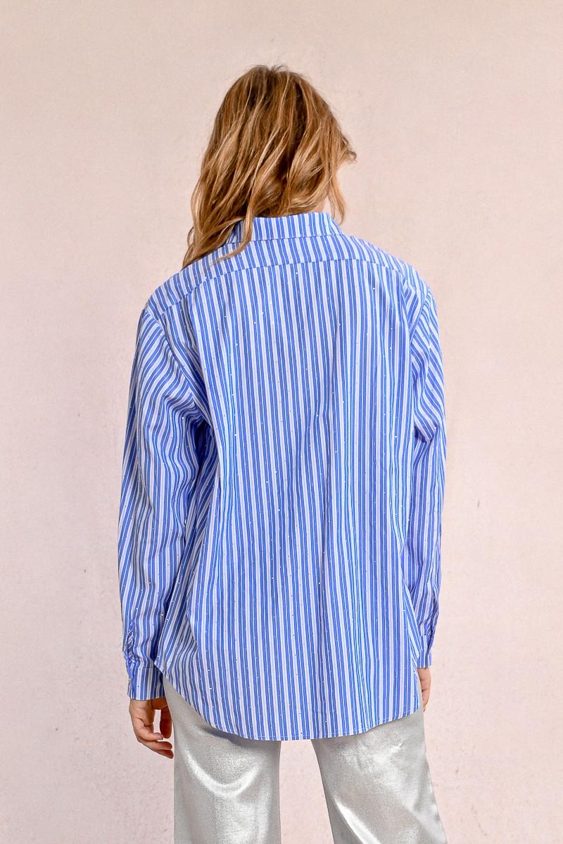 Molly Bracken Chemise Oversize à Rayures