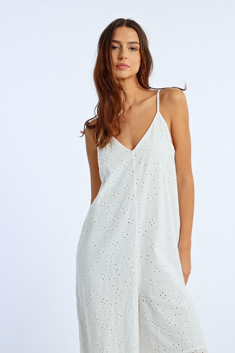 Molly Bracken Combinaison Longue Brodée