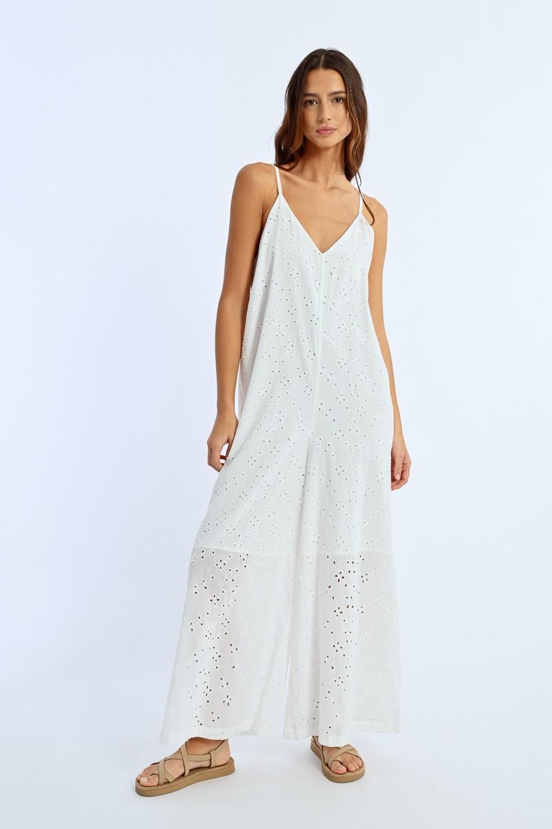 Molly Bracken Combinaison Longue Brodée