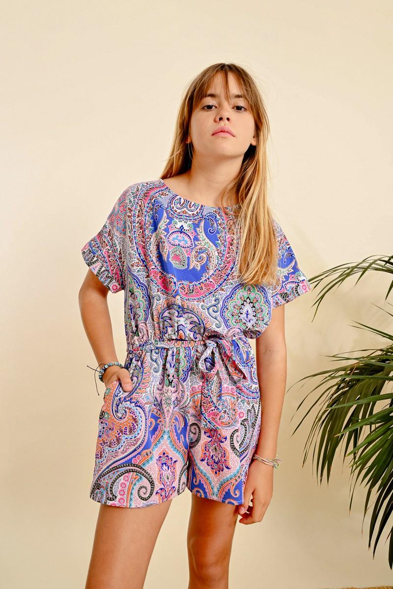 molly bracken Combinaison short à imprimé