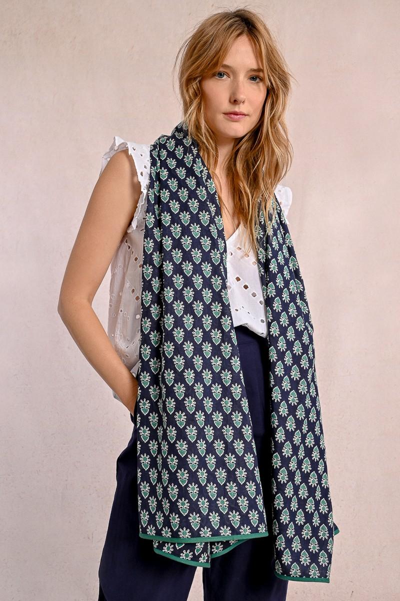 molly bracken Foulard imprimé ethnique