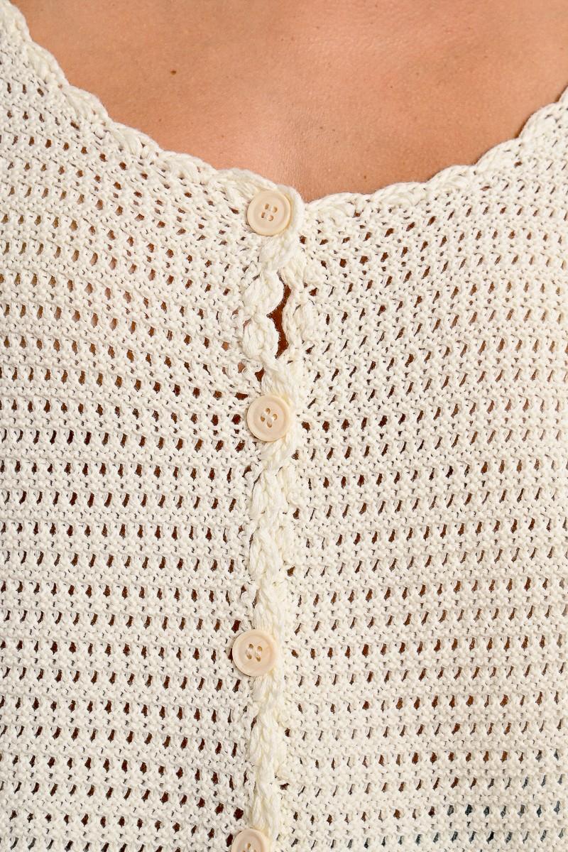 Molly Bracken Gilet En Crochet