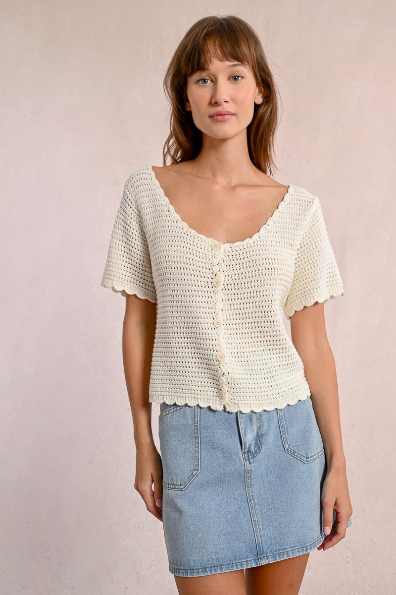 Molly Bracken Gilet En Crochet