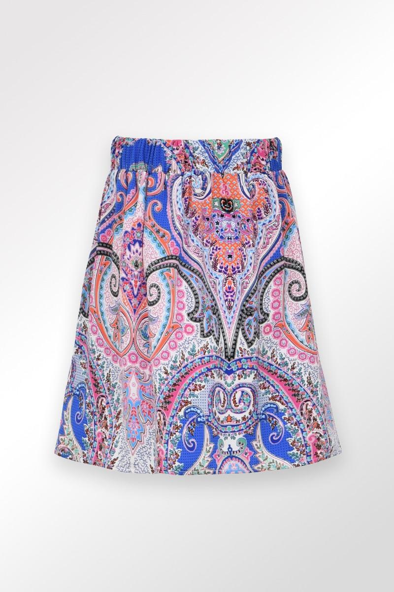 Molly Bracken Jupe Taille Haute à Imprimé