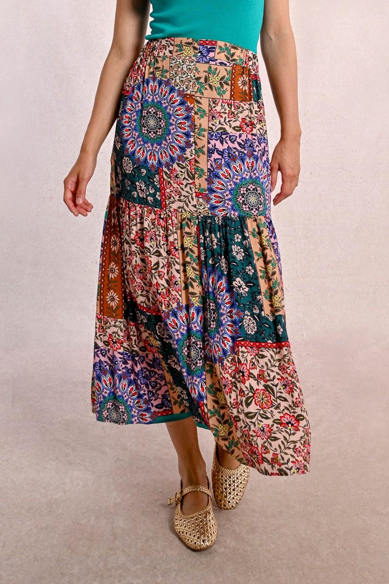 Molly Bracken Longue Jupe à Volants