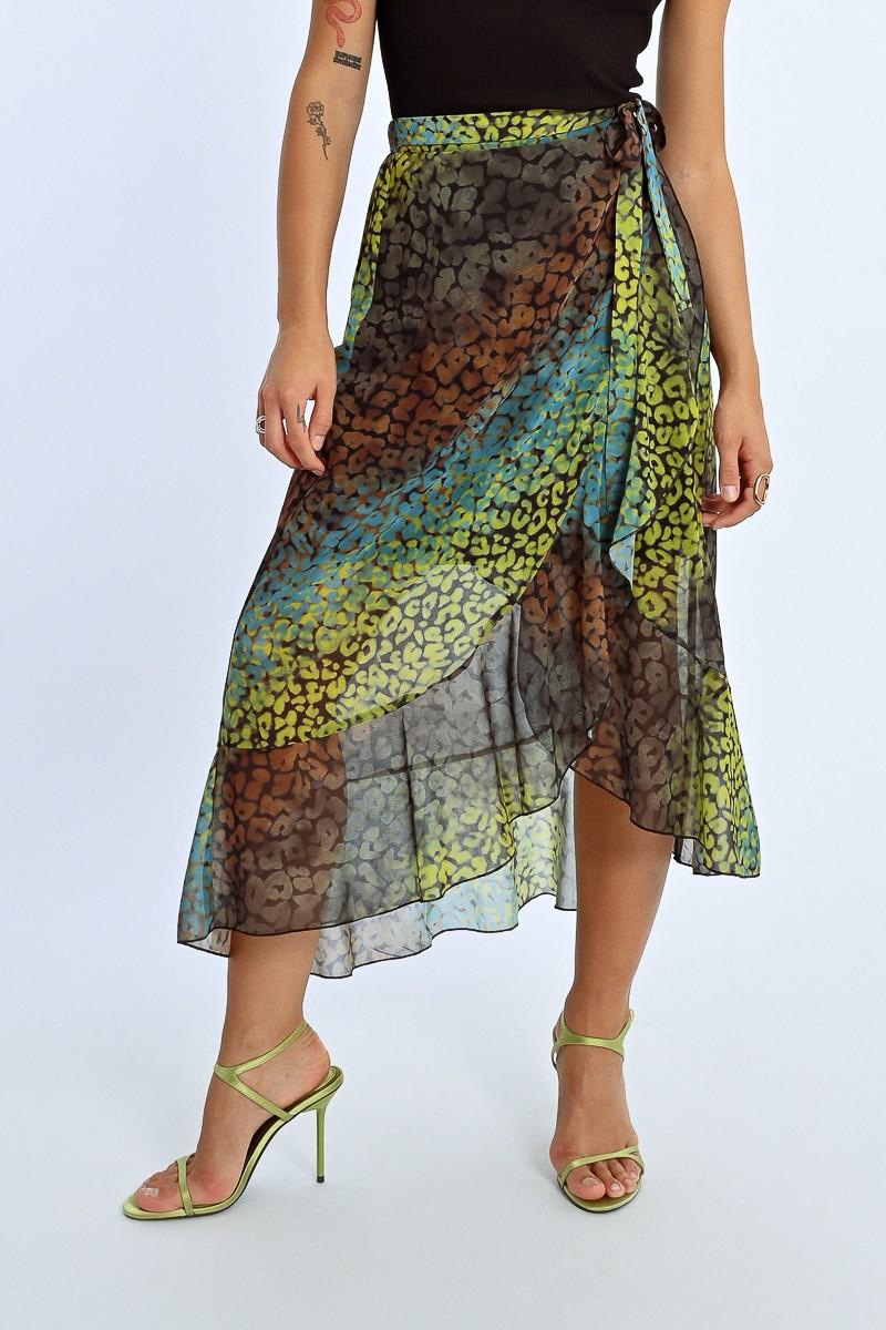 Molly Bracken Longue Jupe Portefeuille