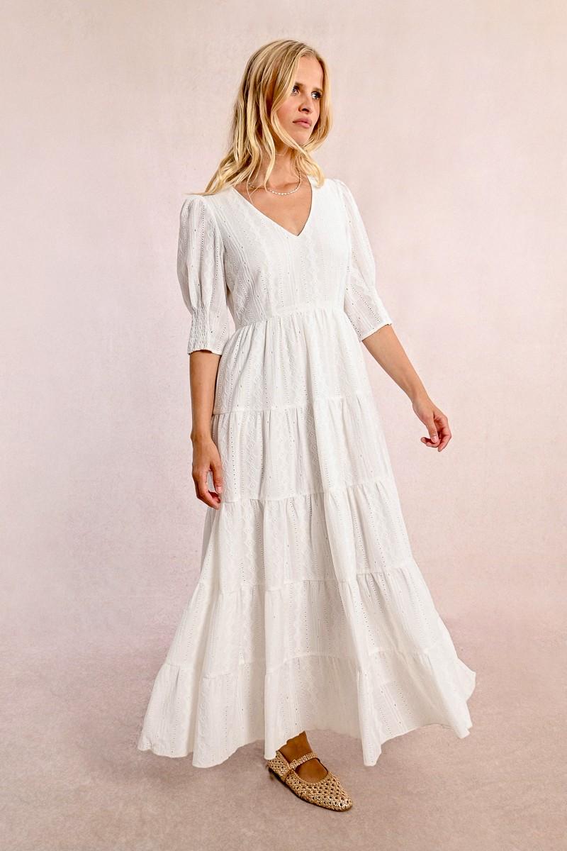 Molly Bracken Maxi-robe à Volants