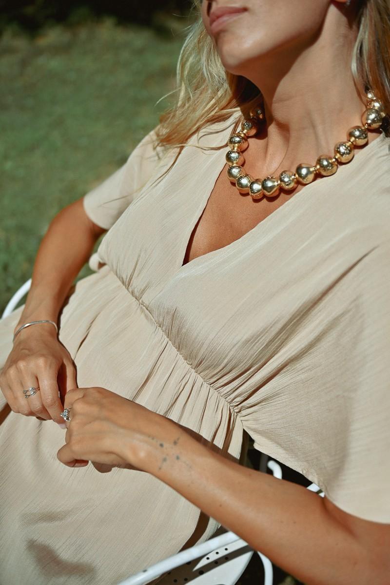 Molly Bracken Maxi-robe Fluide