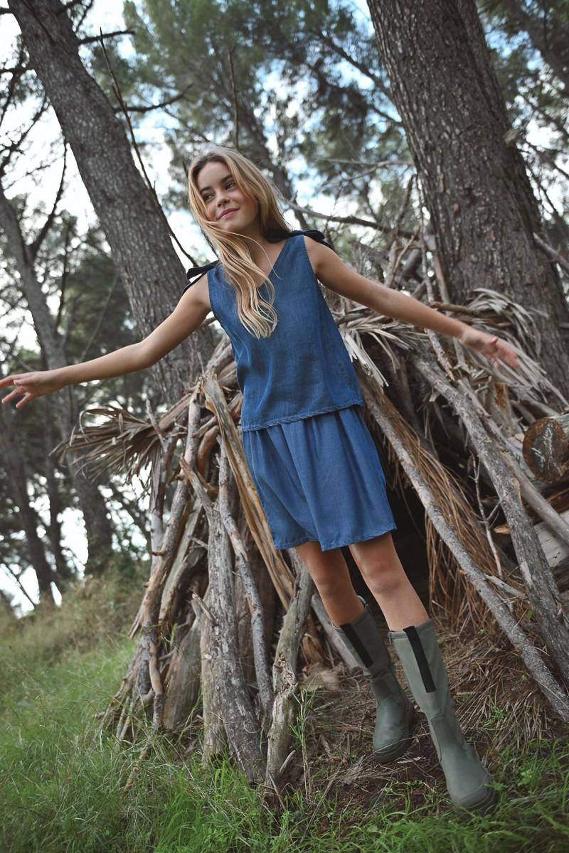 molly bracken Mini-Jupe en lyocell