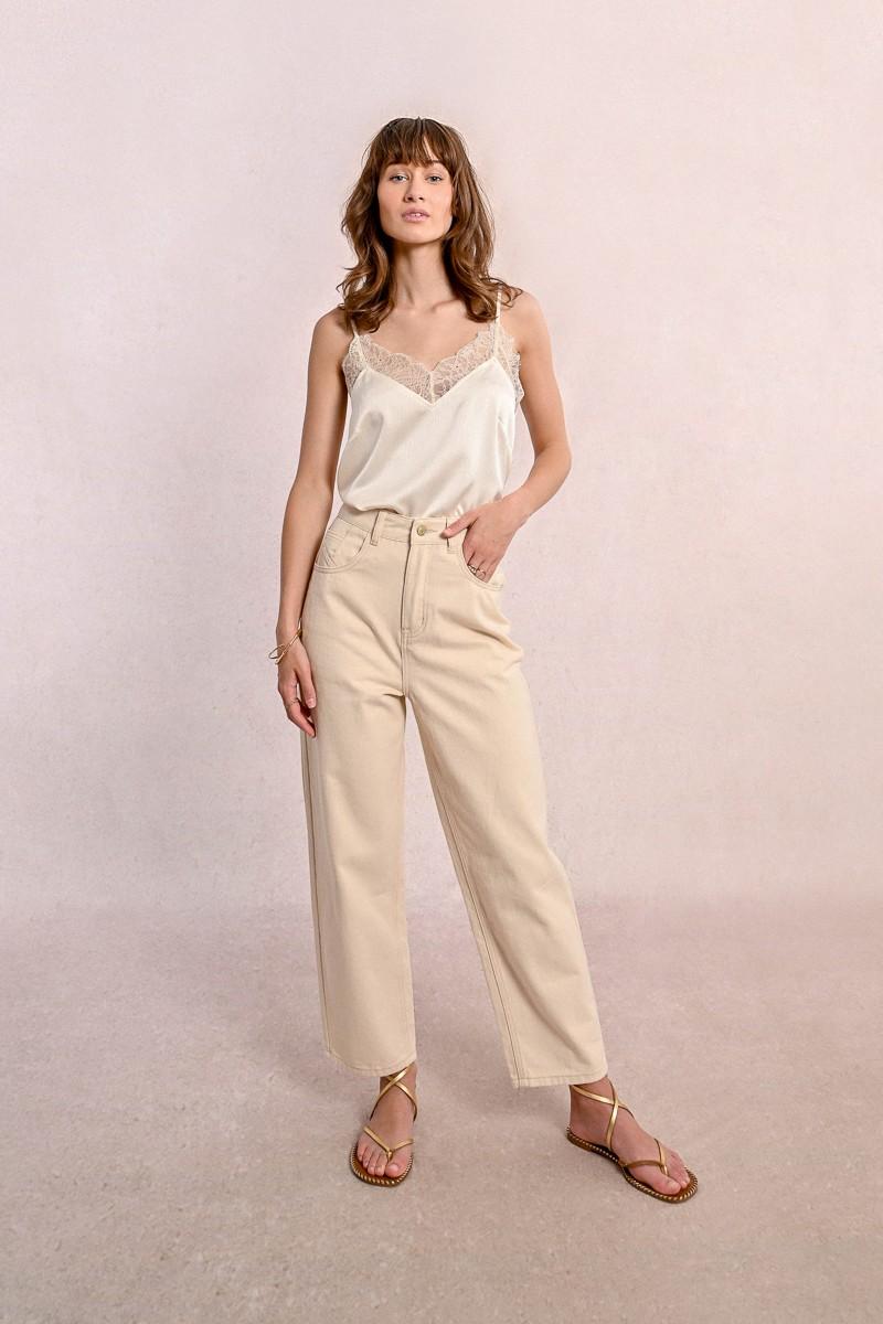 molly bracken Pantalon droit