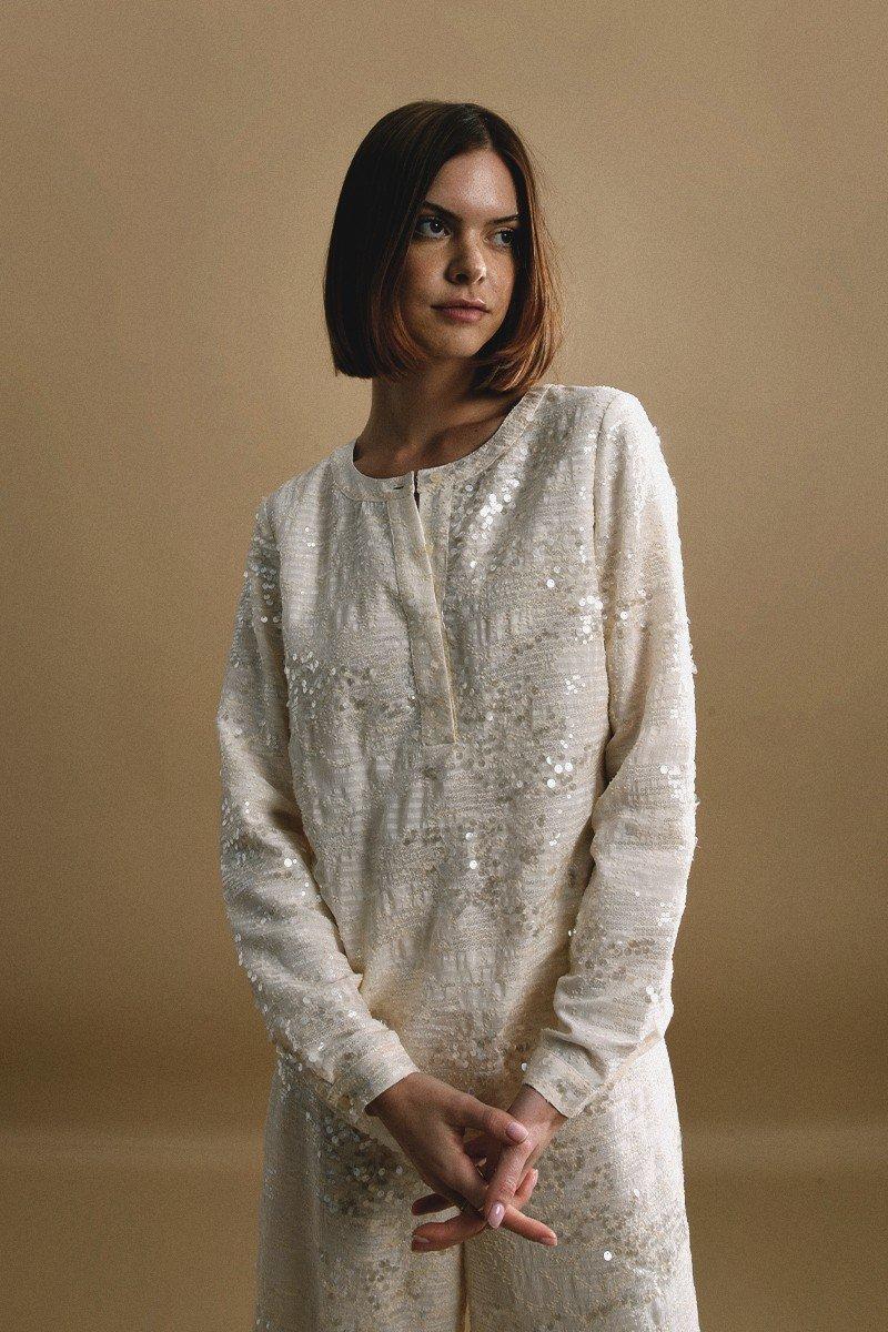 Molly Bracken Pantalon Extra Large En Sequin