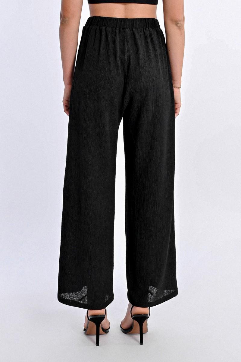 Molly Bracken Pantalon Fluide En Semi-transparence