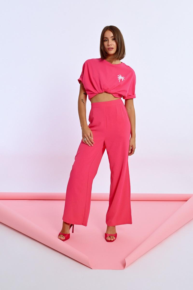 Molly Bracken Pantalon Fluide Et Droit