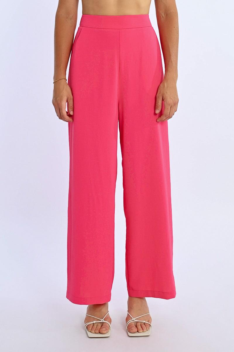 Molly Bracken Pantalon Fluide Et Droit