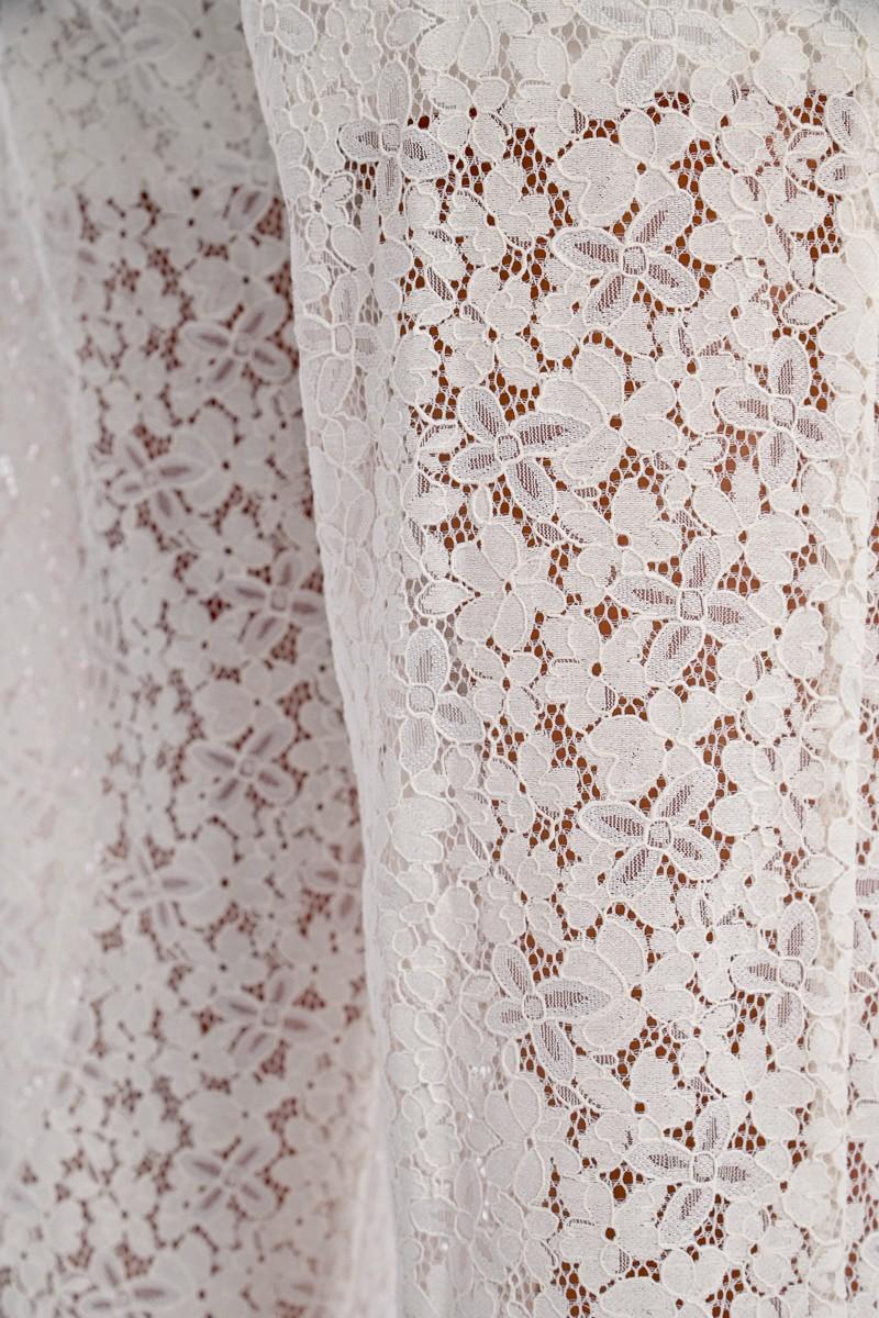 Molly Bracken Pantalon Large En Dentelle