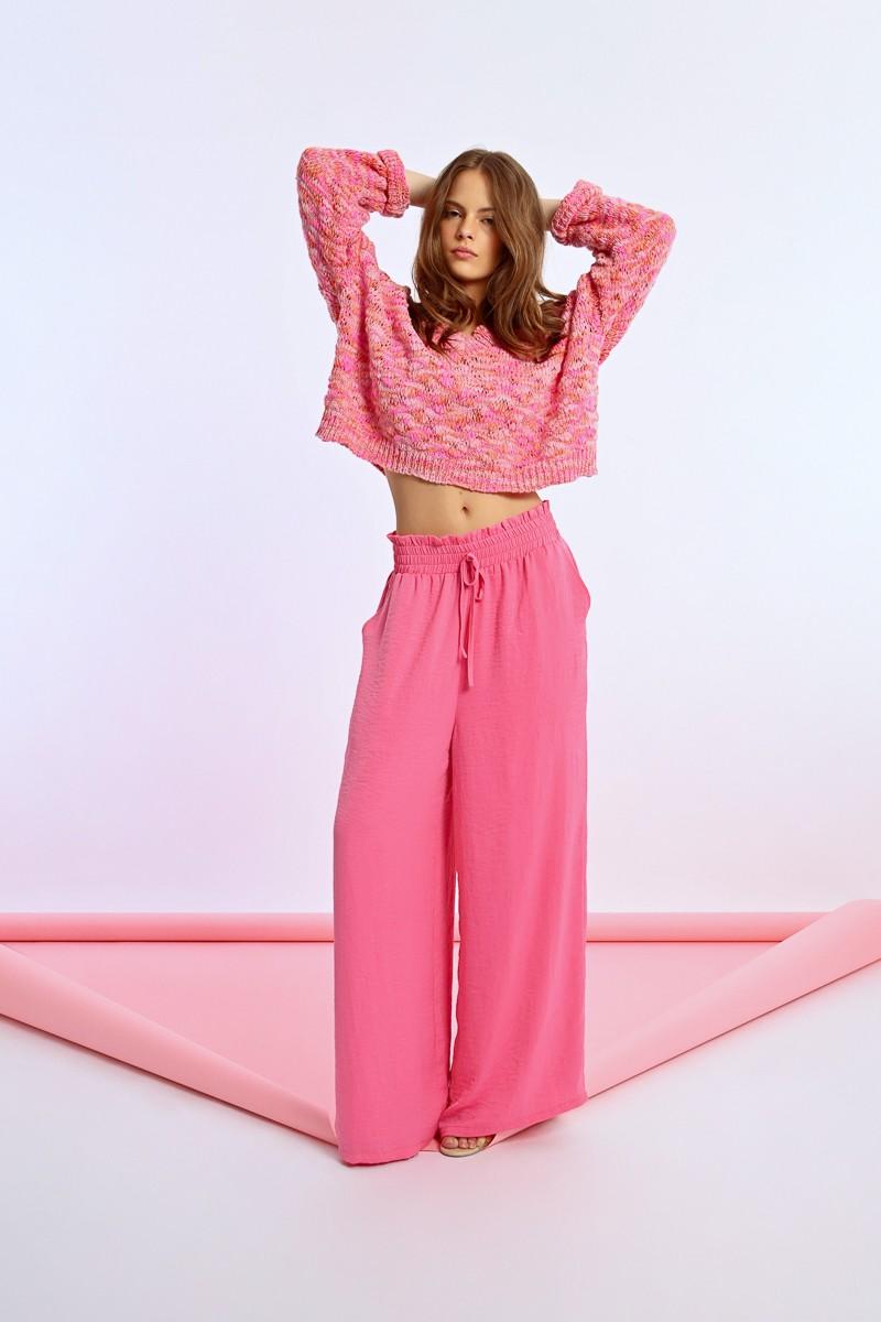 Molly Bracken Pantalon Taille Haute Fluide