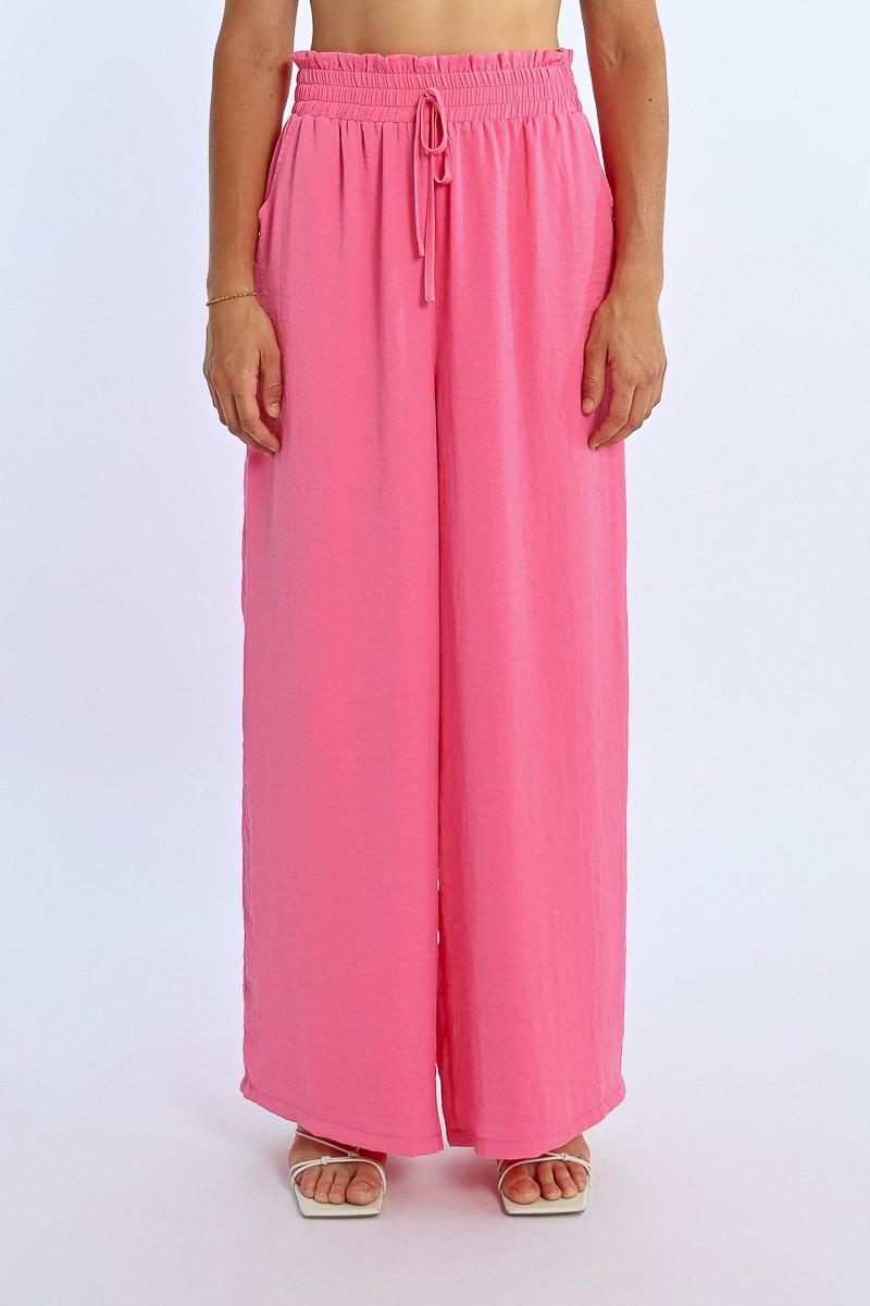 Molly Bracken Pantalon Taille Haute Fluide