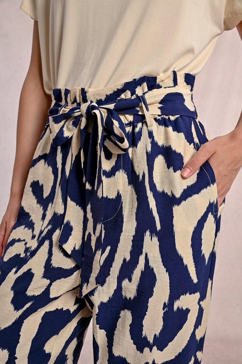 Molly Bracken Pantalon Taille Paper Bag