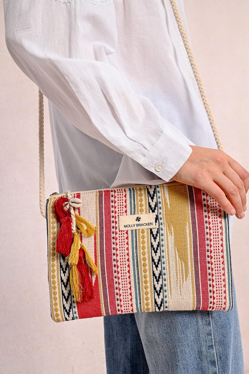 Molly Bracken Pochette Tressée Multico