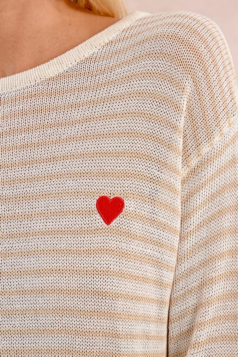 Molly Bracken Pull Rayé