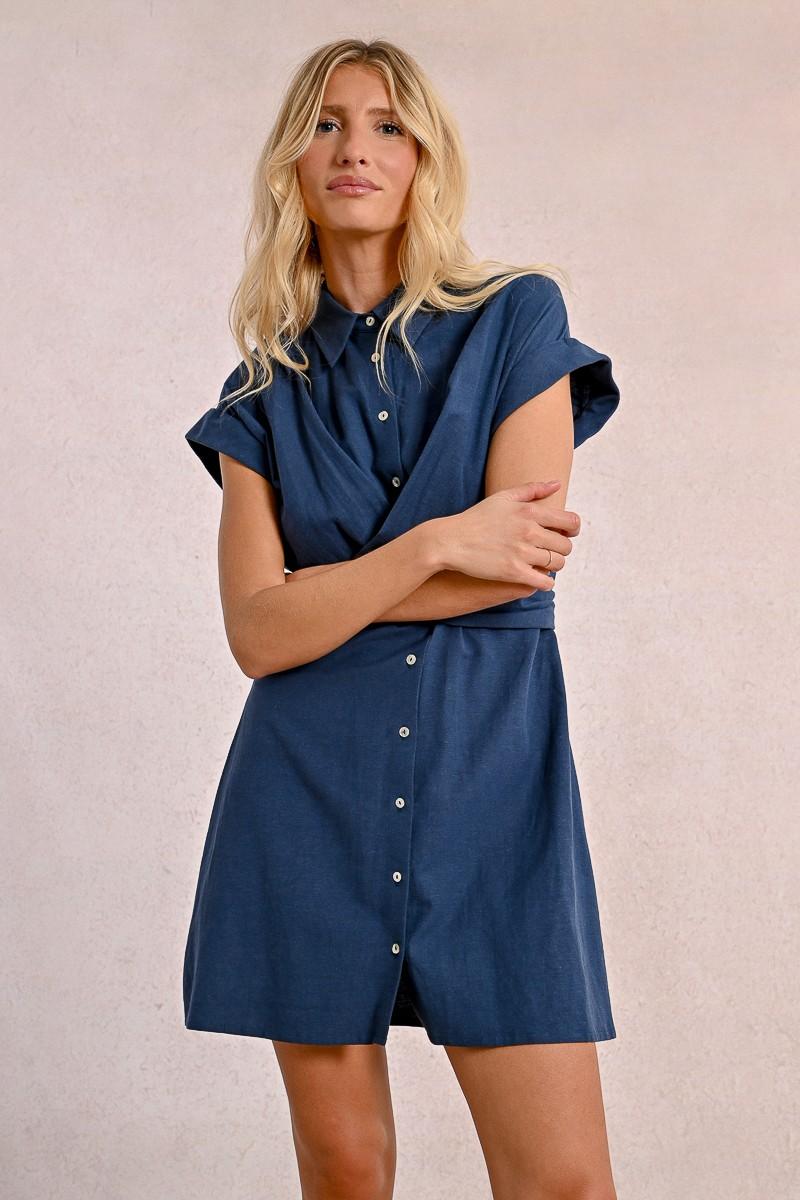 Molly Bracken Robe Chemise à Dos Nouable