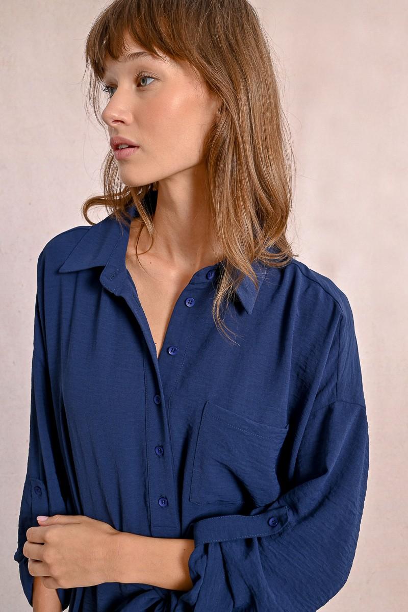 Molly Bracken Robe Chemisier Courte Nouable