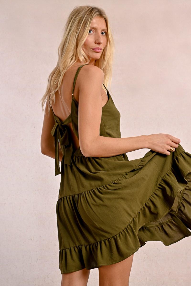 Molly Bracken Robe Courte à Bretelles