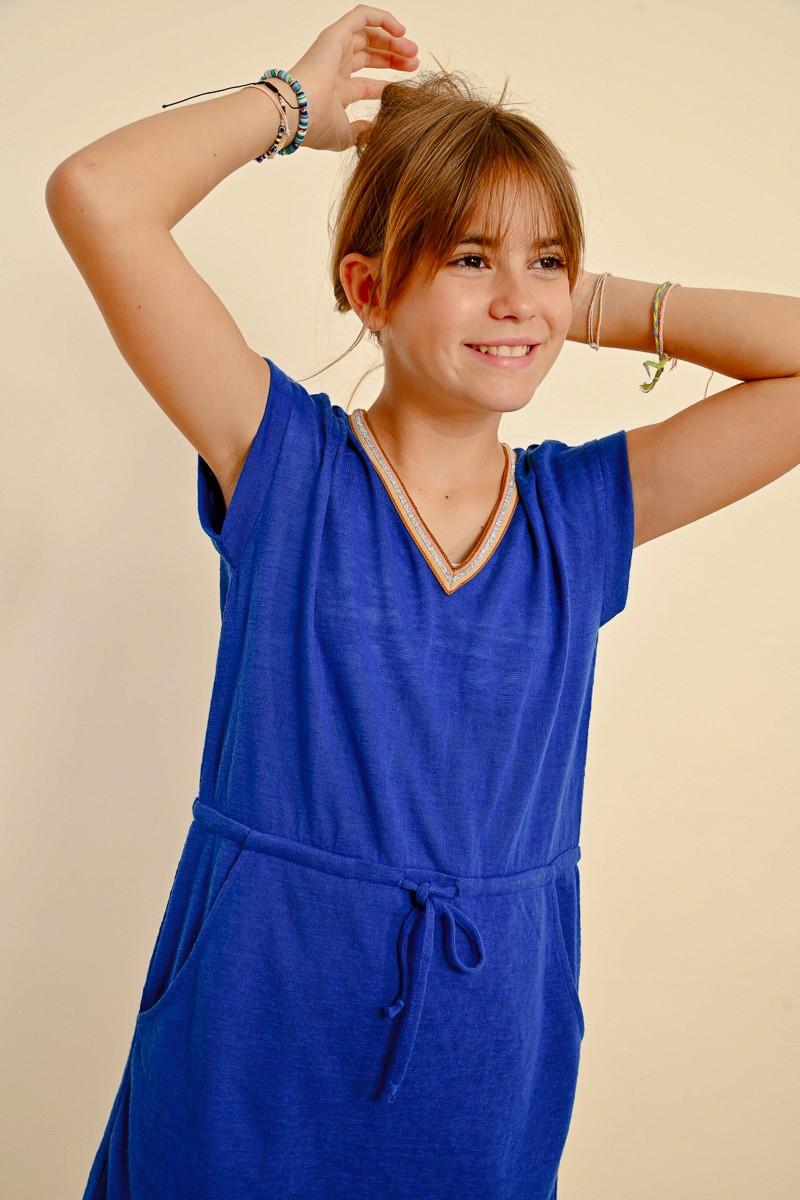 Molly Bracken Robe Courte à Col V