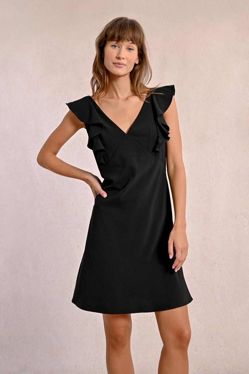 Molly Bracken Robe Courte Dos Lacets