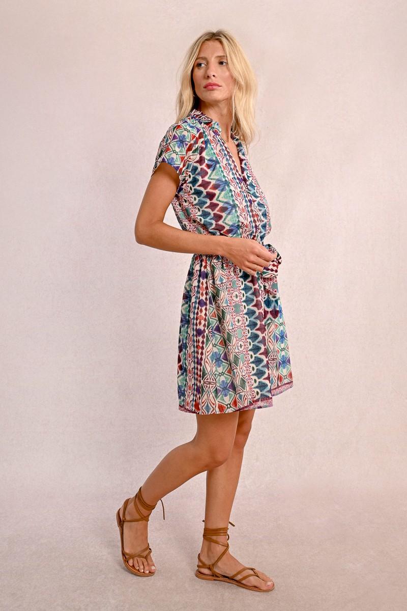 Molly Bracken Robe Courte En Semi-transparence