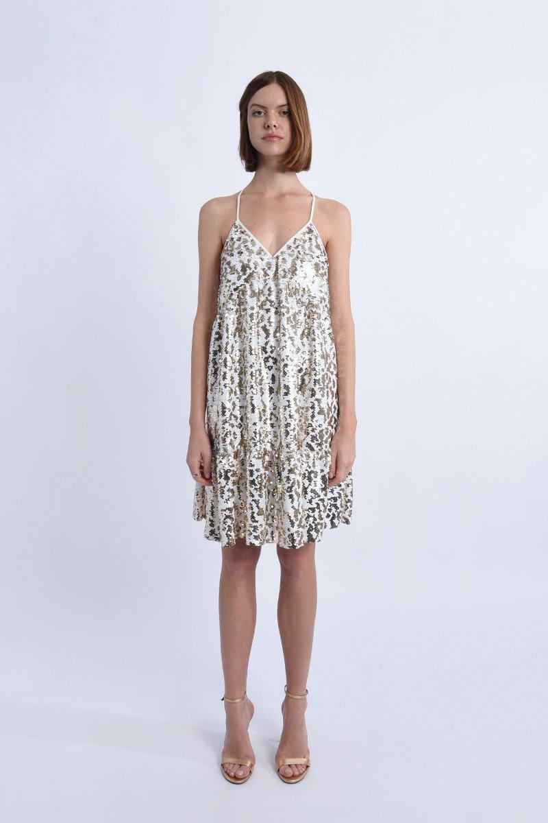 Molly Bracken Robe Courte En Sequins