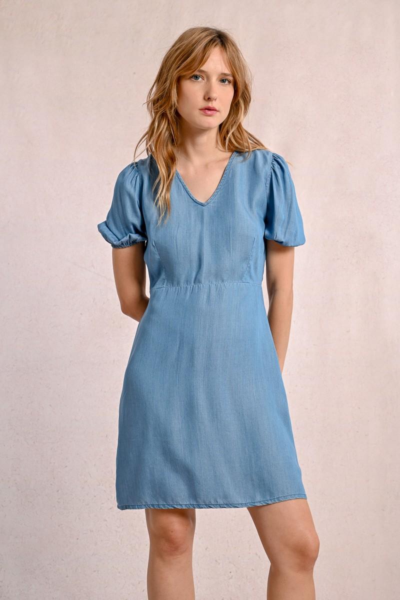 Molly Bracken Robe Courte En Tencel