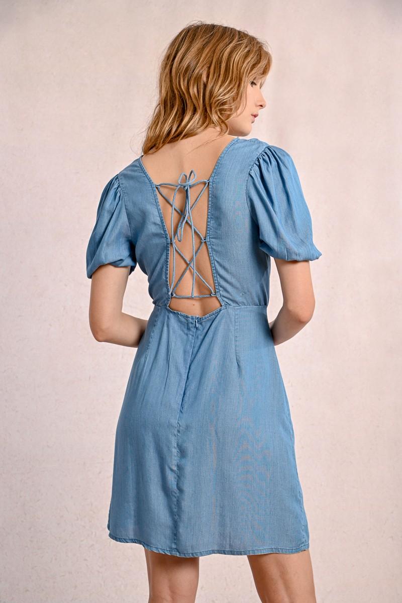 molly bracken Robe courte en Tencel