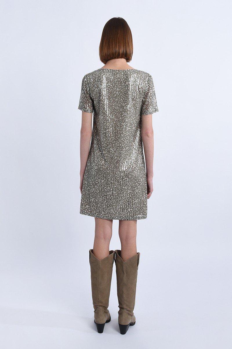 Molly Bracken Robe Courte Encolure V