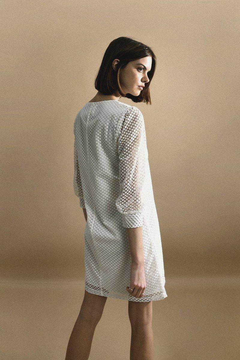 Molly Bracken Robe Courte évasée En Dentelle