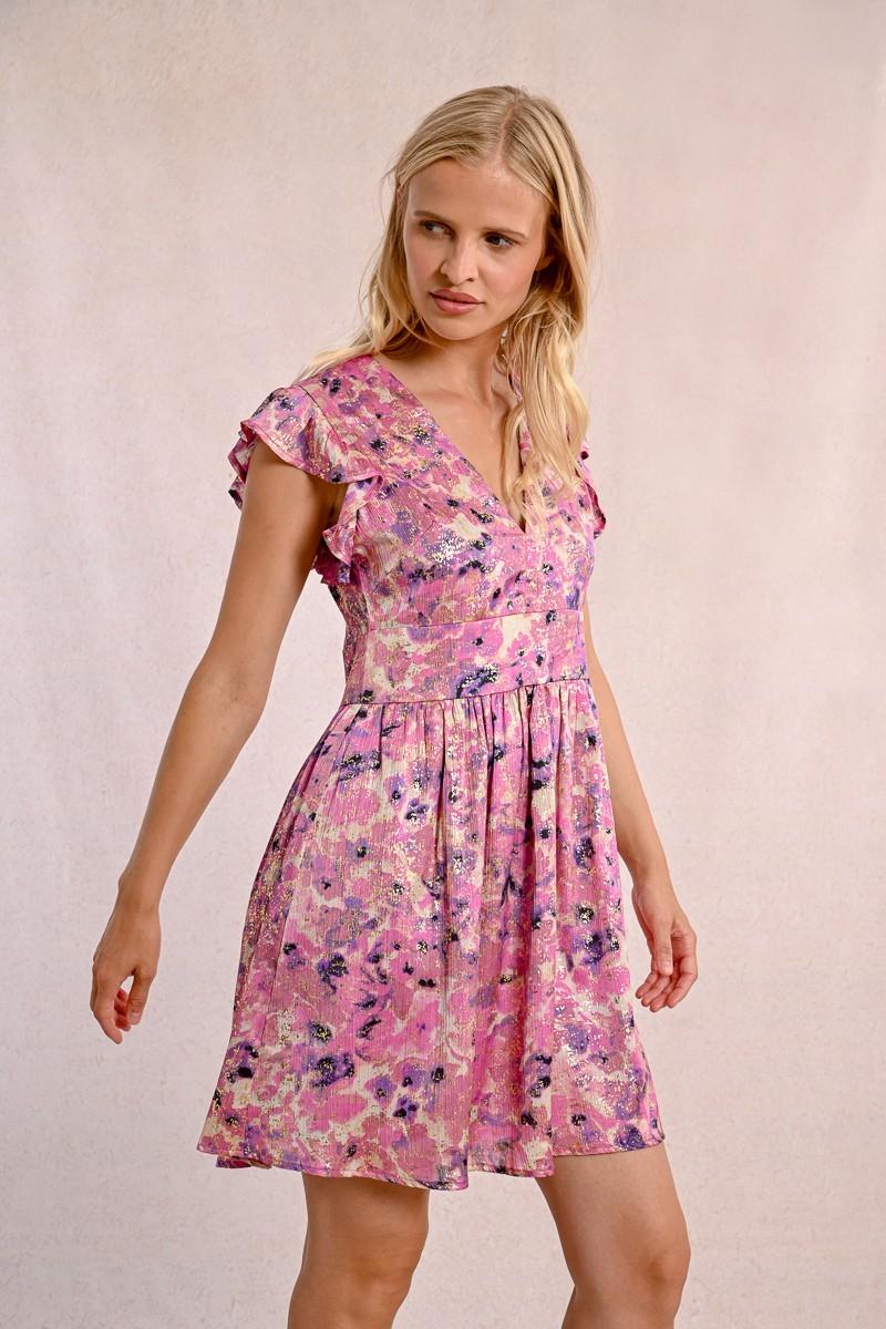 molly bracken Robe courte imprimée
