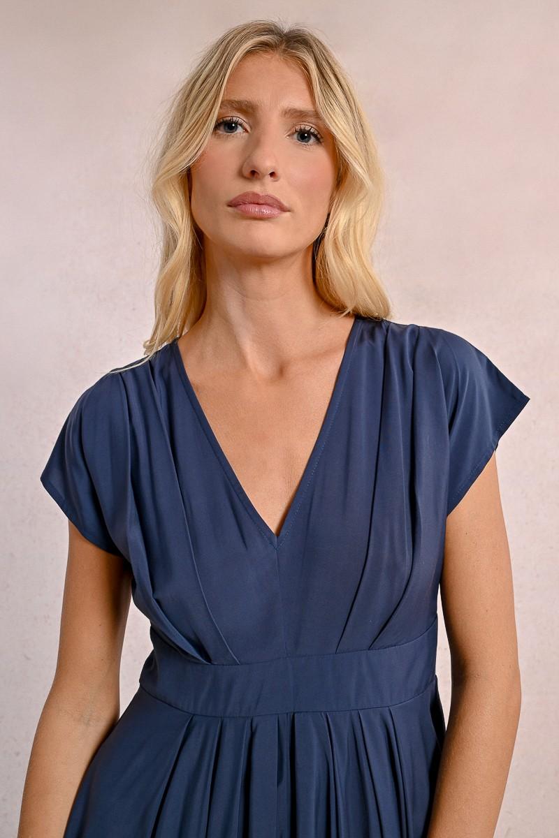 Molly Bracken Robe Courte Plissée