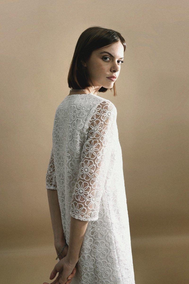 molly bracken Robe en dentelle