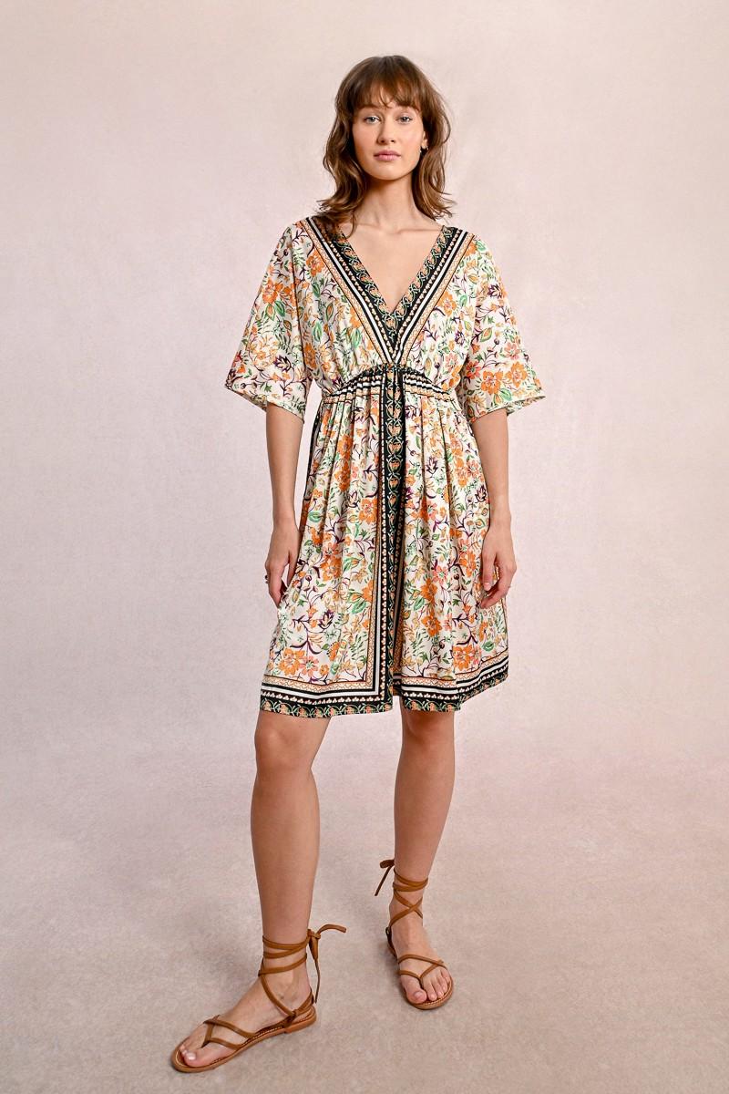 Molly Bracken Robe évasée à Imprimé