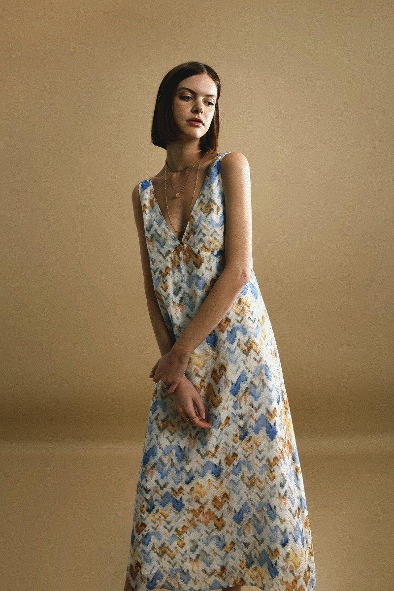 Molly Bracken Robe Imprimée