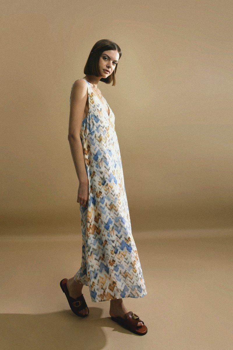 Molly Bracken Robe Imprimée