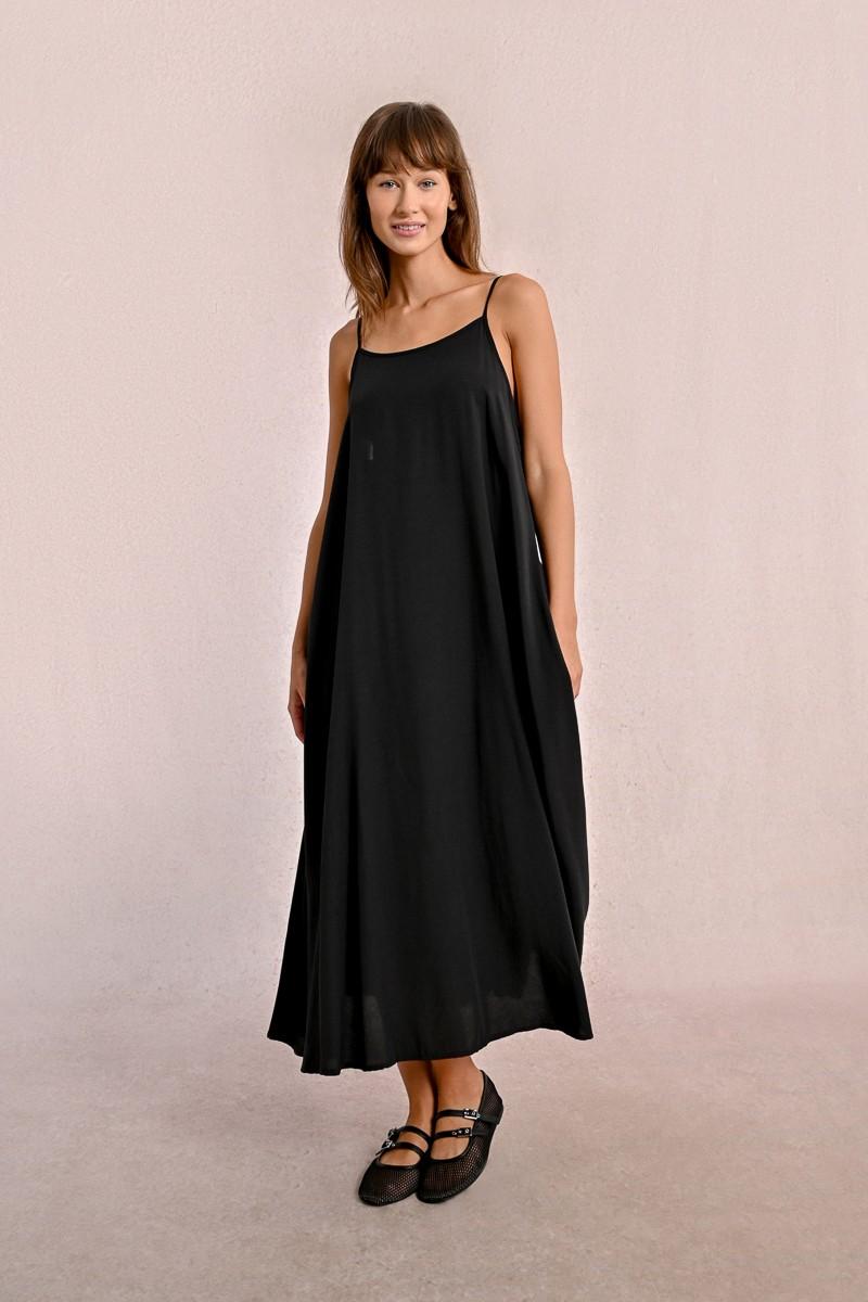 Molly Bracken Robe Longue à Bretelles